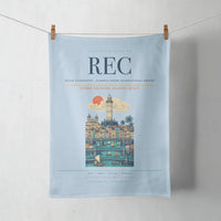 Thumbnail for Recife Guararapes (REC) design on light blue towel