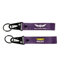 Thumbnail for Pilot & Badge - Purple+ NAME