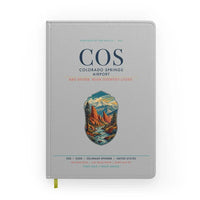 Thumbnail for Colorado Springs Airport (COS) design on light gray notebook
