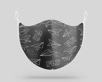 Thumbnail for Paper Airplane full face ski mask from Aviation Shop