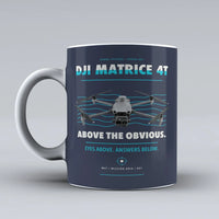 Thumbnail for Matrice 4T Mug design on dark blue dji