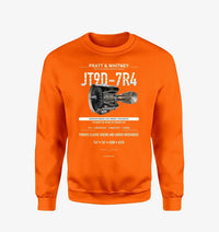 Thumbnail for JT9D-7R4 design on orange sweatshirt