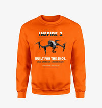 Thumbnail for DJI Inspire 2 design on orange sweatshirt