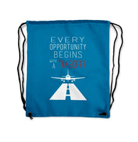Thumbnail for Every Opportunity Drawstring Bag - view 5