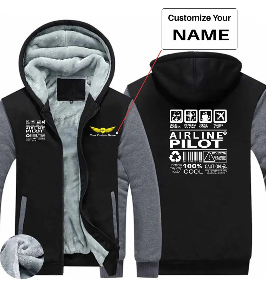 Airline Pilot Label Sweatshirt - view 5