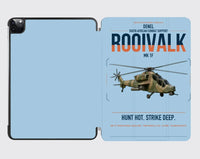 Thumbnail for Denel Rooivalk Mk 1F design on light blue ipad tablet case