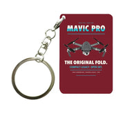 Thumbnail for DJI Mavic Pro Key Chain design on dark red key chain
