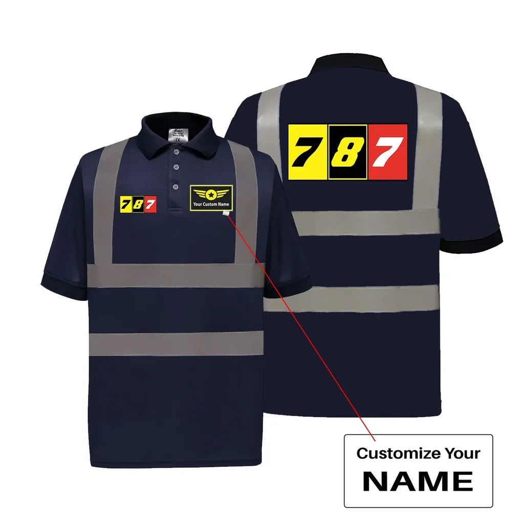 Customisable Boeing 787 Polo Shirt - view 5