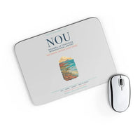 Thumbnail for Nouméa–La Tontouta International Airport (NOU) design on light gray rectangle mouse pad