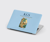 Thumbnail for Kos Island International Airport (KGS) design on light blue MacBook case