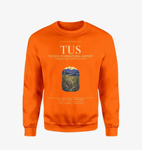 Thumbnail for Tucson International Airport (TUS) design on orange sweatshirt