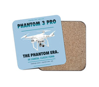 Thumbnail for DJI Phantom 3 Professional design on light blue 1 piece coaster