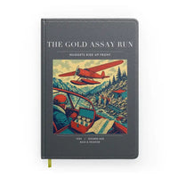 Thumbnail for VINTAGE G4415 - The Gold Assay Run - Designed Notebooks design on gray