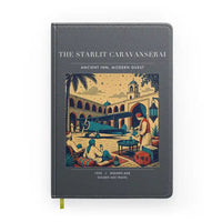 Thumbnail for VINTAGE G4336 - The Starlit Caravanserai - Designed Notebooks design on gray