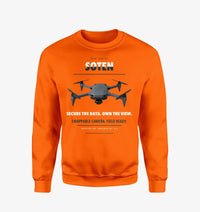 Thumbnail for ACSL SOTEN design on orange sweatshirt