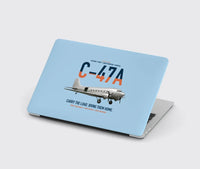 Thumbnail for C-47A Skytrain design on light blue MacBook case