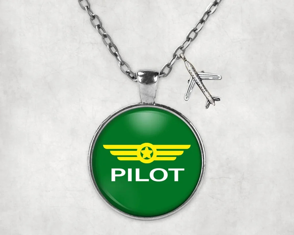 Pilot & Badge Necklace - view 5