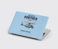 Thumbnail for Airbus Helicopters AS565 MBe Panther design on light blue MacBook case