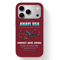 Thumbnail for Parrot ANAFI USA Case design on dark red iphone case