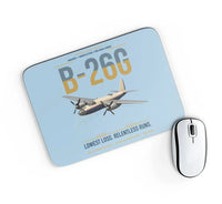 Thumbnail for B-26G Marauder design on light blue rectangle mouse pad