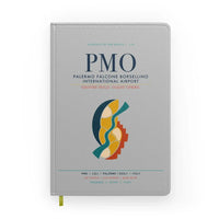 Thumbnail for Palermo Falcone Borsellino International Airport (PMO) design on light gray notebook