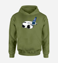 Thumbnail for Cartoon Airbus A321 - Green Army