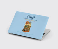 Thumbnail for Worcester Regional Airport (ORH) design on light blue MacBook case