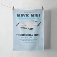 Thumbnail for DJI Mavic Mini design on light blue towel