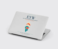 Thumbnail for Key West International Airport (EYW) design on light gray MacBook case