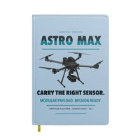 Thumbnail for Freefly Astro Max design on light blue notebook