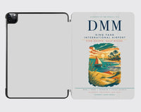 Thumbnail for King Fahd International Airport (DMM) design on light gray ipad tablet case