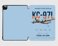 Thumbnail for KC-97L STRATOFREIGHTER design on light blue ipad tablet case