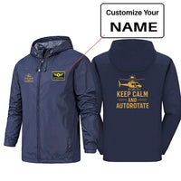 Thumbnail for Keep Calm and Autorotate Rain Jacket - view 5