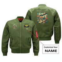 Thumbnail for VINTAGE G4040 - The Caravan Route - Bomber Jacket design on green+name