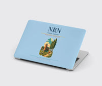 Thumbnail for Weeze Airport (NRN) design on light blue MacBook case