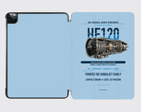 Thumbnail for HF120 design on light blue ipad tablet case