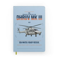 Thumbnail for HAL ALH Dhruv Mk III design on light blue notebook