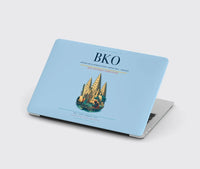 Thumbnail for Modibo Keita International Airport (BKO) design on light blue MacBook case