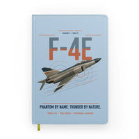 Thumbnail for F-4E Phantom II design on light blue notebook