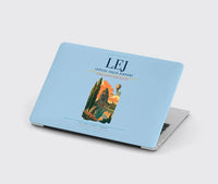 Thumbnail for Leipzig–Halle Airport (LEJ) design on light blue MacBook case