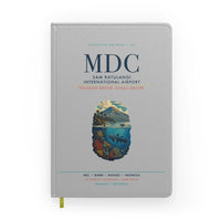 Thumbnail for Sam Ratulangi International Airport Manado (MDC) design on light gray notebook