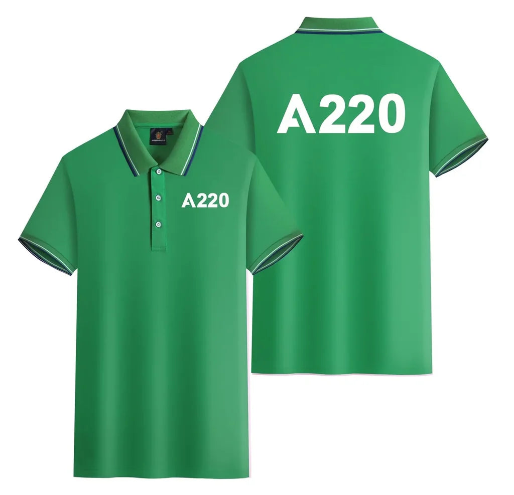 Airbus A220 Polo Shirt - view 5