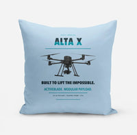 Thumbnail for Freefly Alta X design on light blue pillow