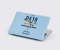 Thumbnail for Piper PA-18 Super Cub design on light blue MacBook case