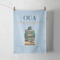 Thumbnail for Thomas Sankara International Airport (OUA) design on light blue towel
