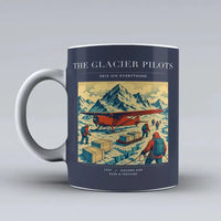Thumbnail for VINTAGE G4028 - The Glacier Pilots - Ceramic Mug design on darkblue