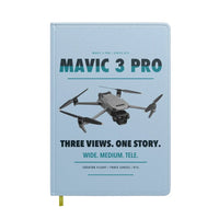 Thumbnail for DJI Mavic 3 Pro design on light blue notebook