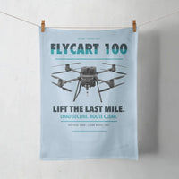 Thumbnail for DJI FlyCart 100 design on light blue towel