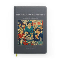 Thumbnail for VINTAGE G4087 - The Champagne Service - Designed Notebooks design on gray