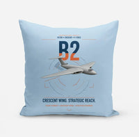 Thumbnail for Handley Page Victor B2 design on light blue pillow